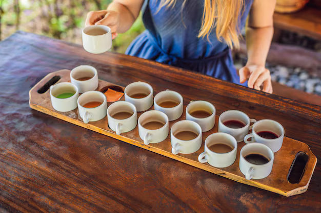 Degustación de cafés y tés orgánicos de Bali con barista local