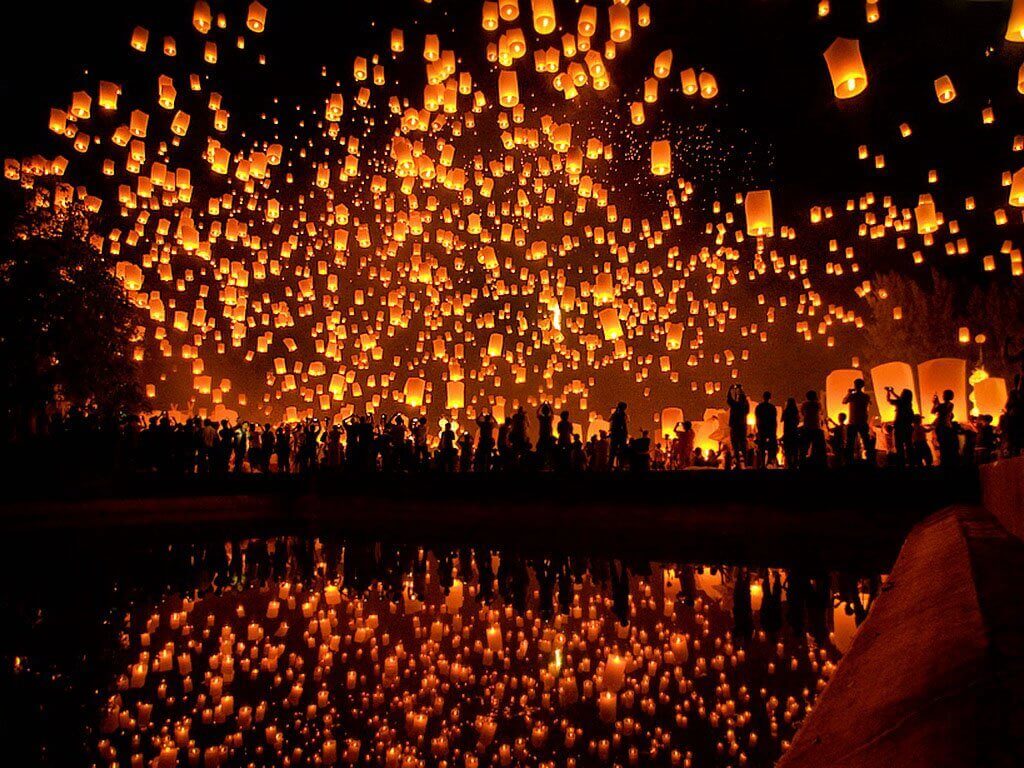 Festival de Luces Yi Peng